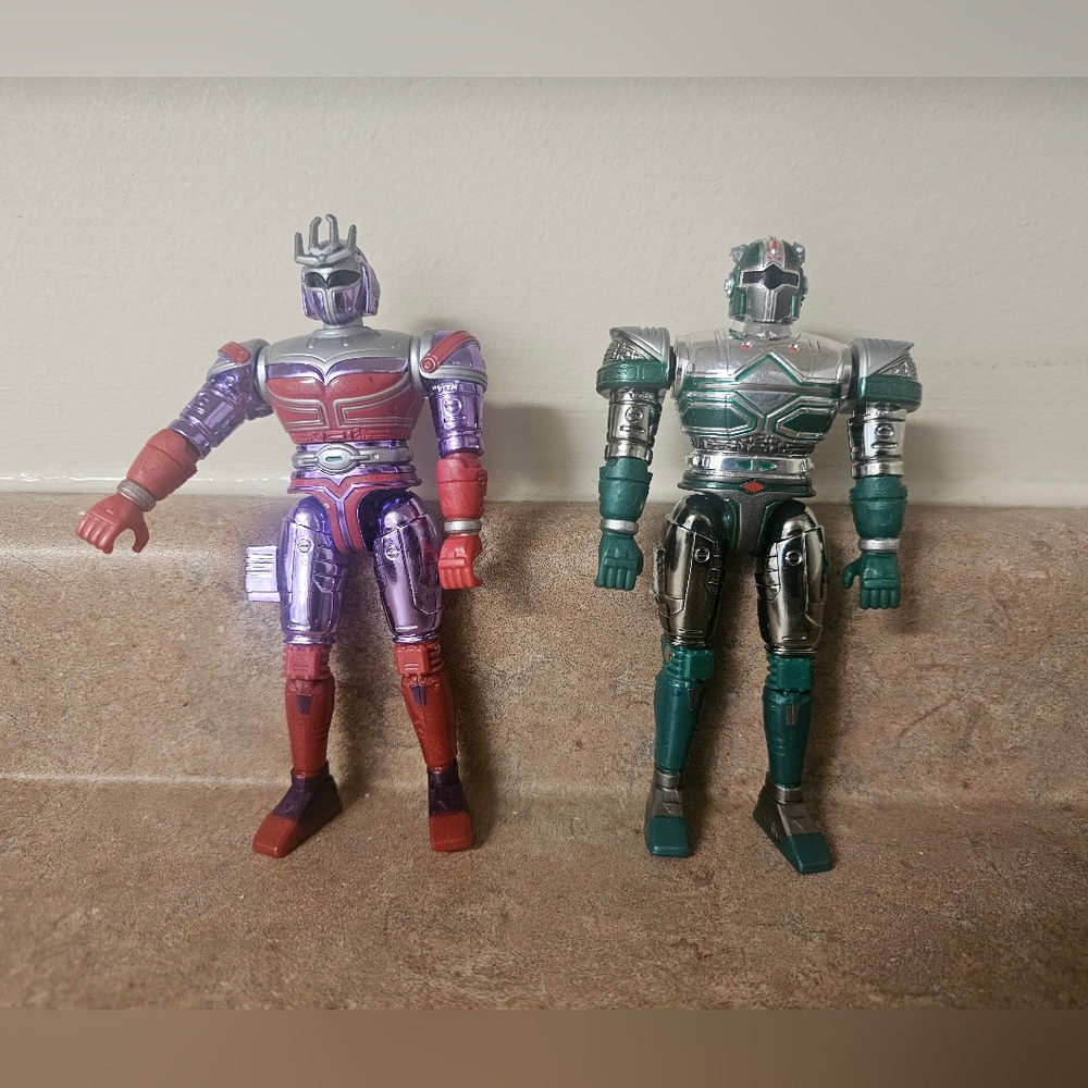 Vintage 1997 Bandai Spectra Beetleborgs Set of 2